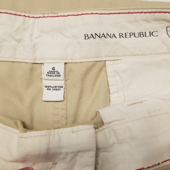 Banana Republic Khaki Slacks - size 4 - Picture 2 of 8
